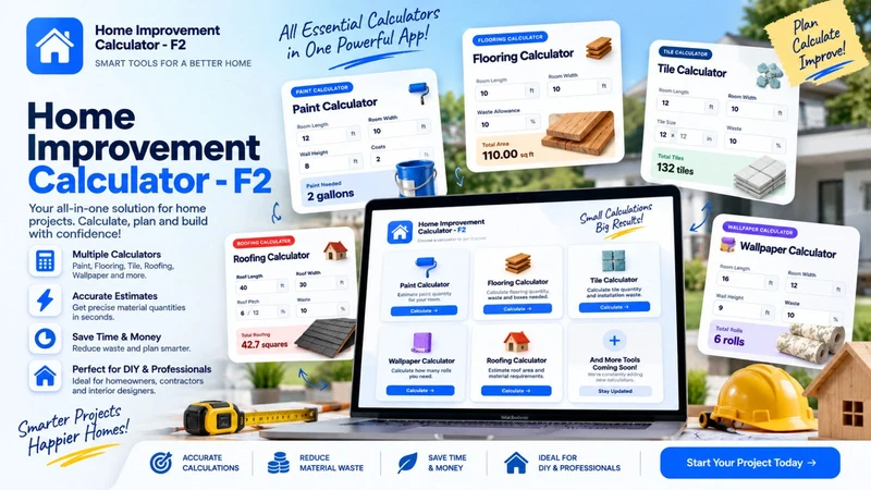 Home Improvement Calculator‑F2