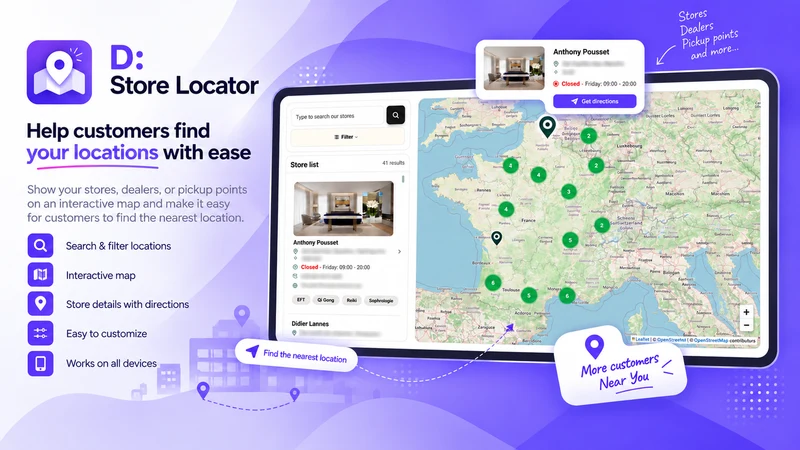 D: Store Locator