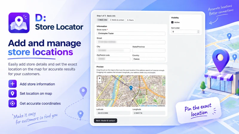 D: Store Locator