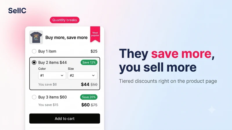 SellC:Bundles App & Upsells
