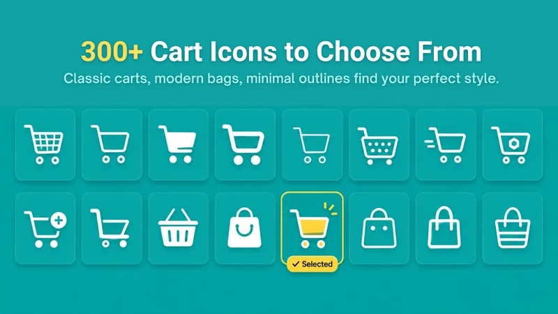 PA Cart Icons Library
