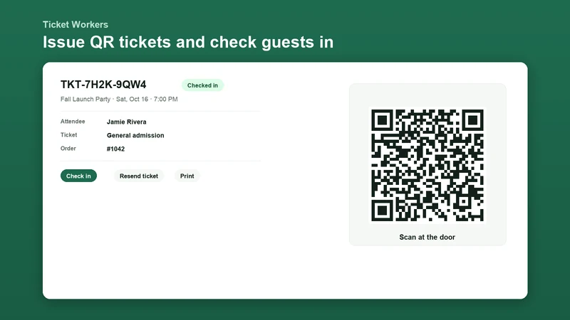 Ticket Workers