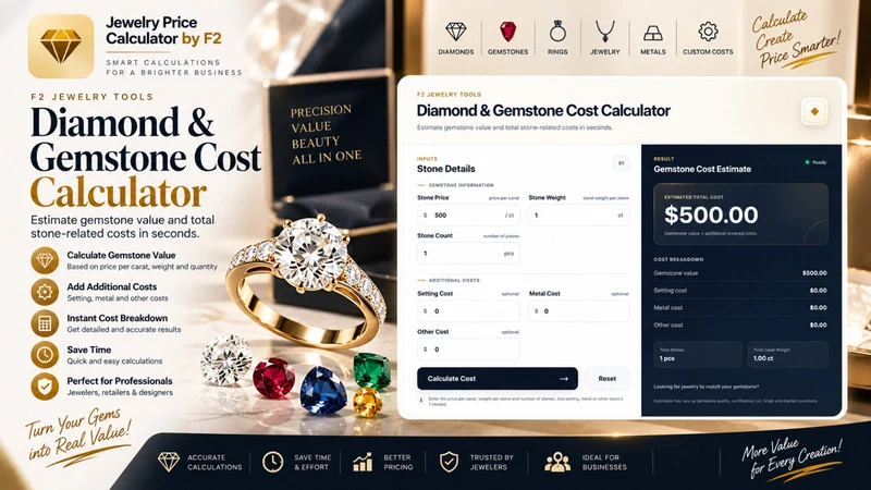 Jewelry Price Calculator by F2