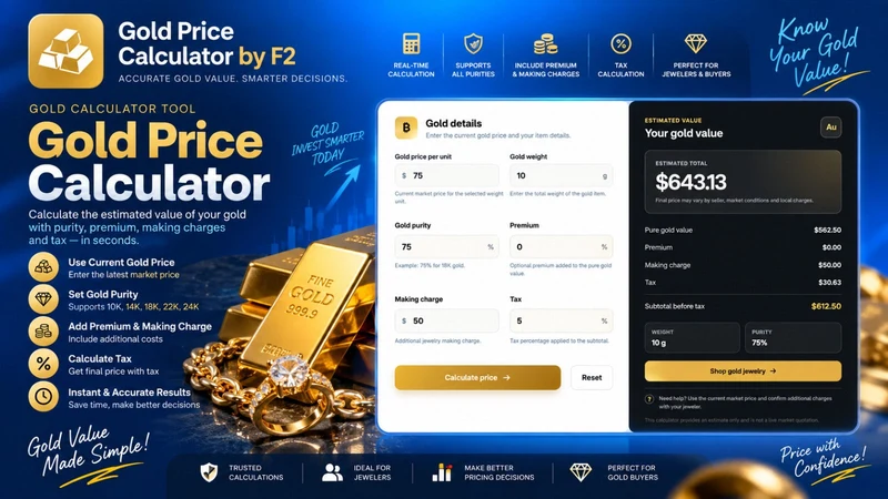 Jewelry Price Calculator by F2