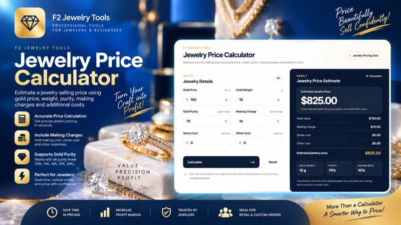 Jewelry Price Calculator by F2