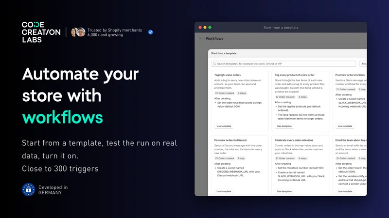 Workflow Suite