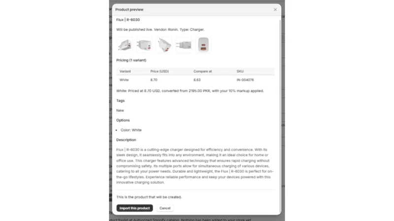 Importrr: Catalog Importer