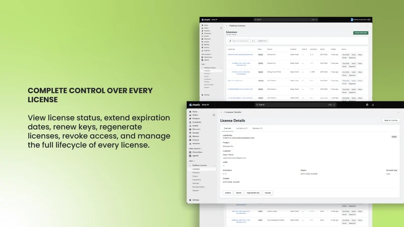 PayDrop Licenses
