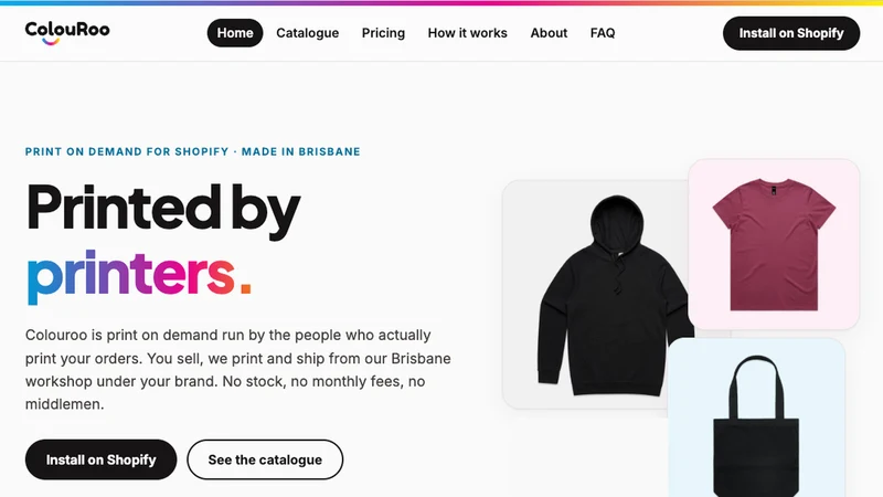 Colouroo: Print On Demand Aus
