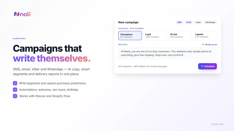 Noli: AI Loyalty & Rewards