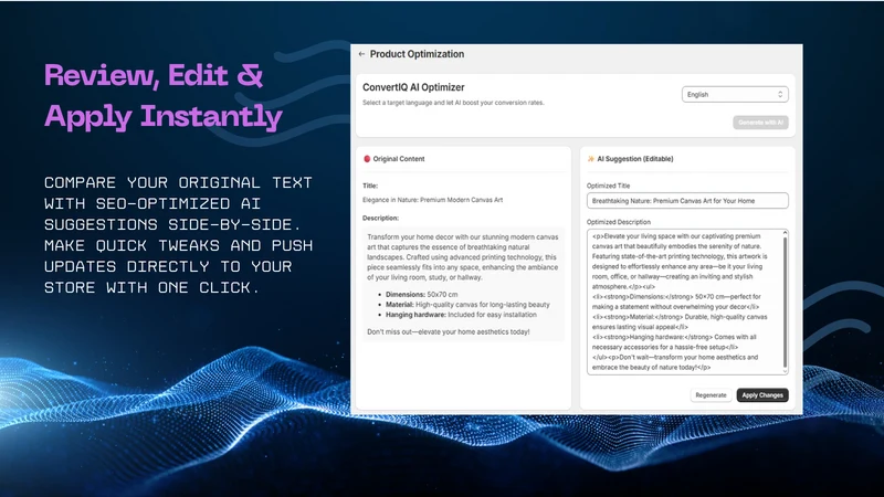 ConvertIQ: AI Product Writer