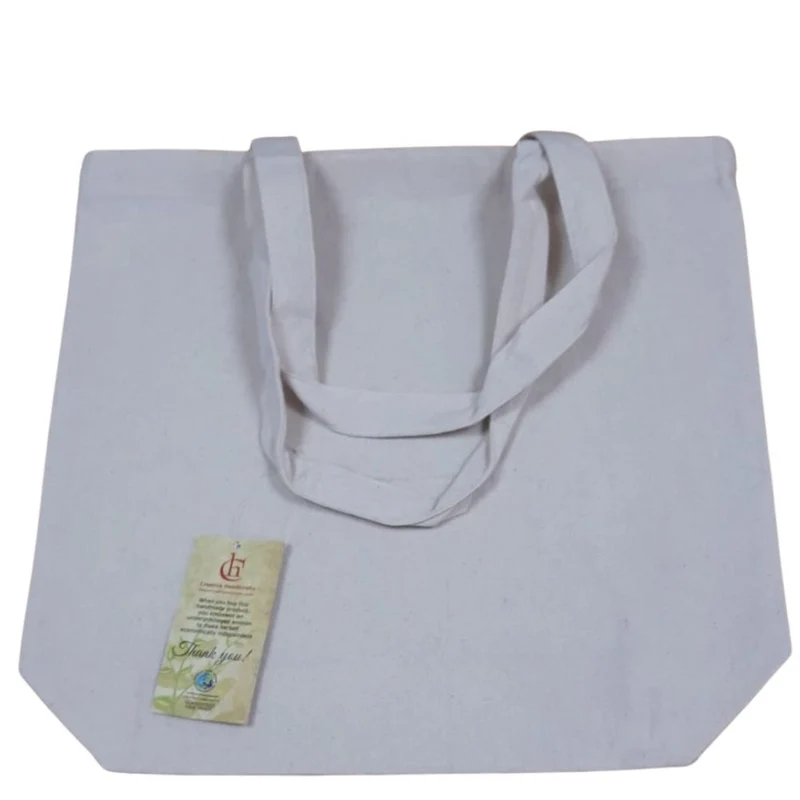 Bolsa BANDRA con FUELLE algodón BIO