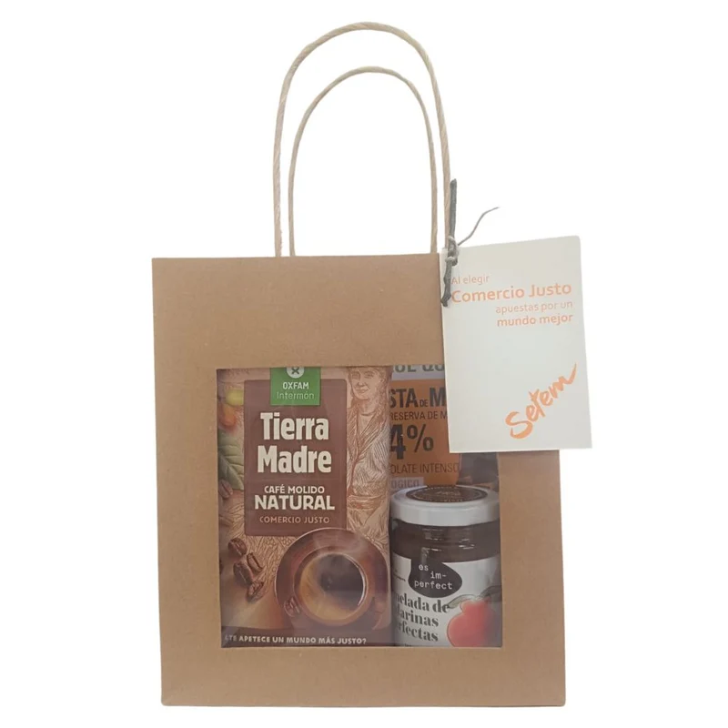 Bolsa regalo "Acompaña tu café"
