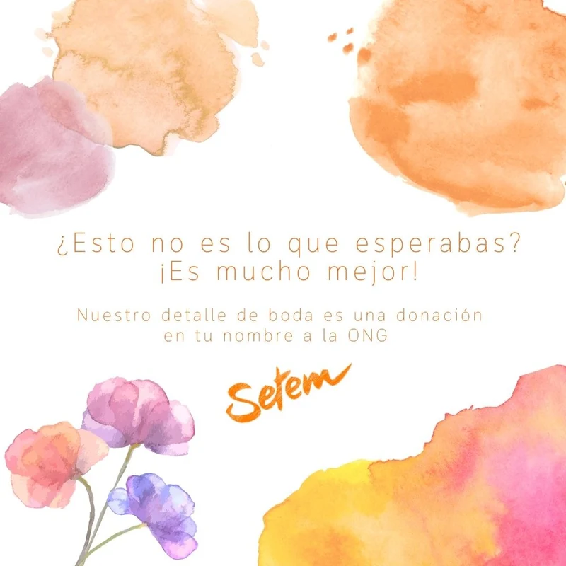 Detalle solidario personalizable