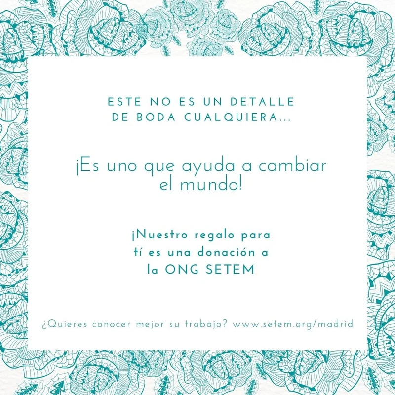 Detalle solidario personalizable
