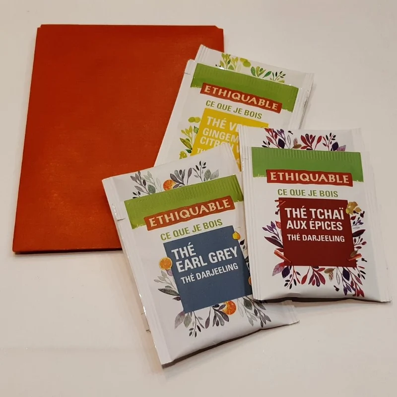 Pack tres sobrecitos de té BIO surtidos