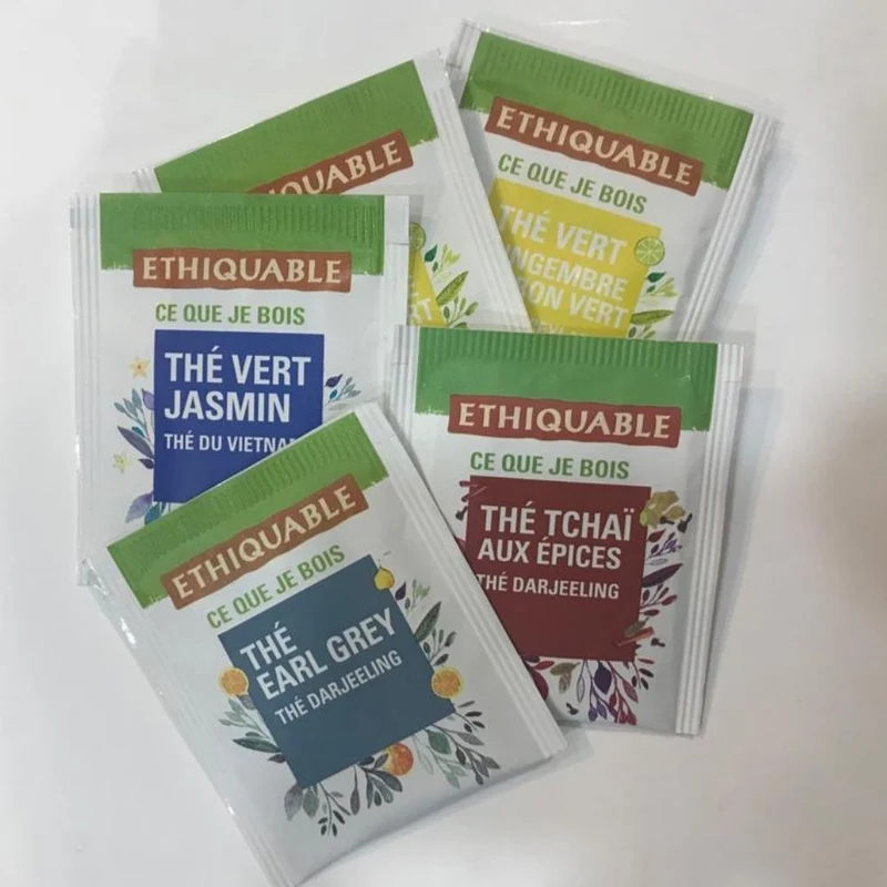 Pack cinco sobrecitos de té BIO surtidos