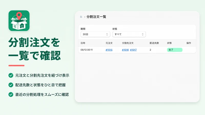 MultiShip｜複数配送先
