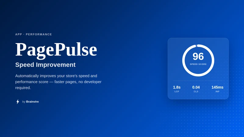 PagePulse Speed Optimization
