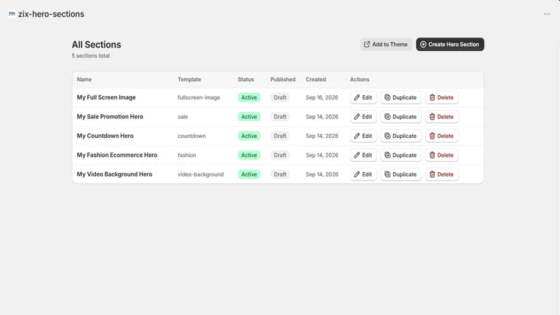 Zix Hero Sections