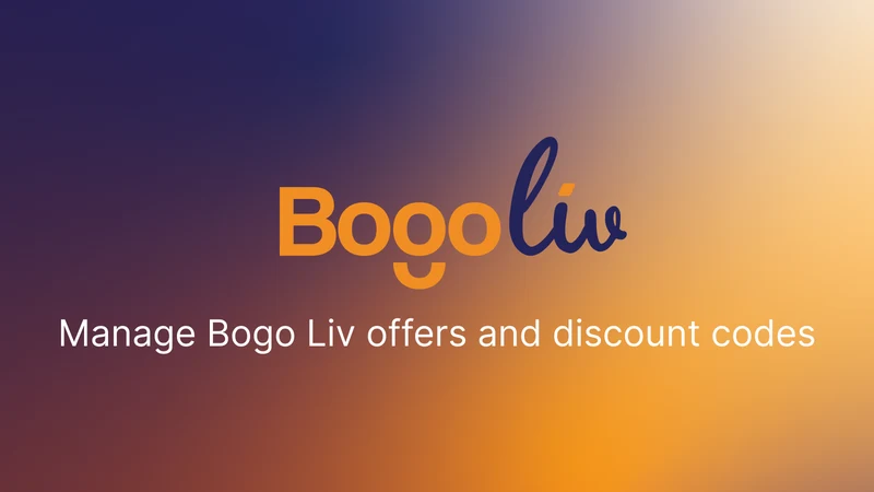 Bogo Liv Partner App