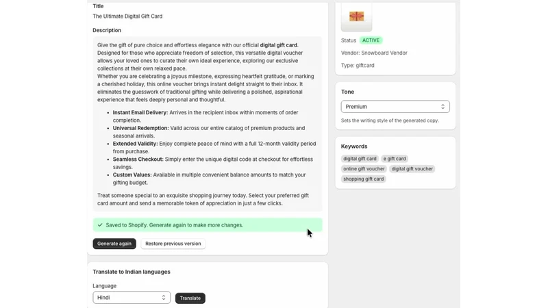 BhashaSEO: AI SEO & Translate