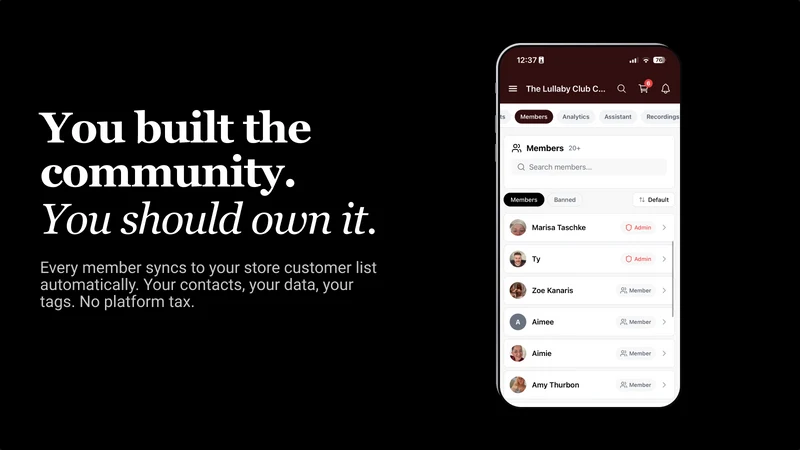 InClub Community Commerce App
