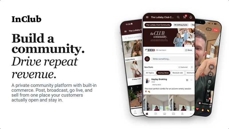 InClub Community Commerce App