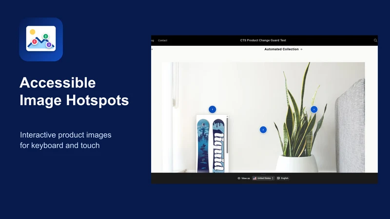 Accessible Image Hotspots