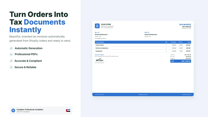 Order Printer ‑ PDF Invoice CG