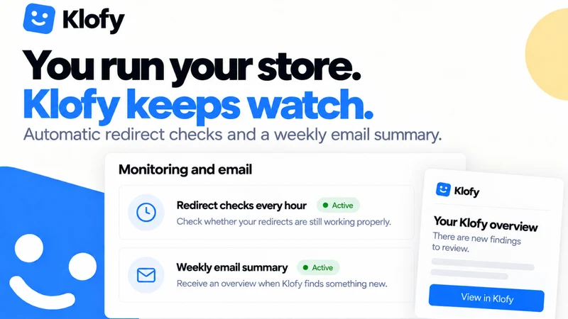 Klofy ‑ 404 & Redirects