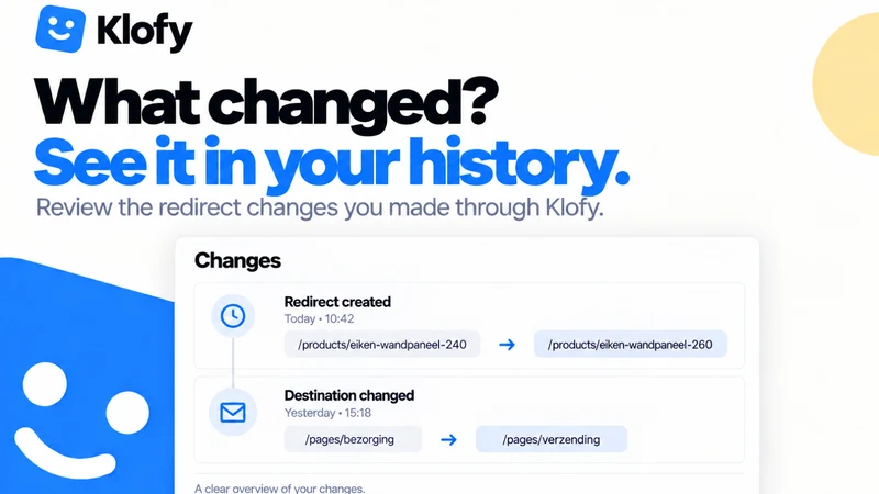 Klofy ‑ 404 & Redirects