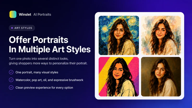 Winslet AI Portraits