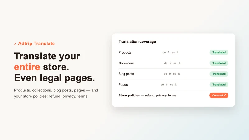 Adtrip Translate