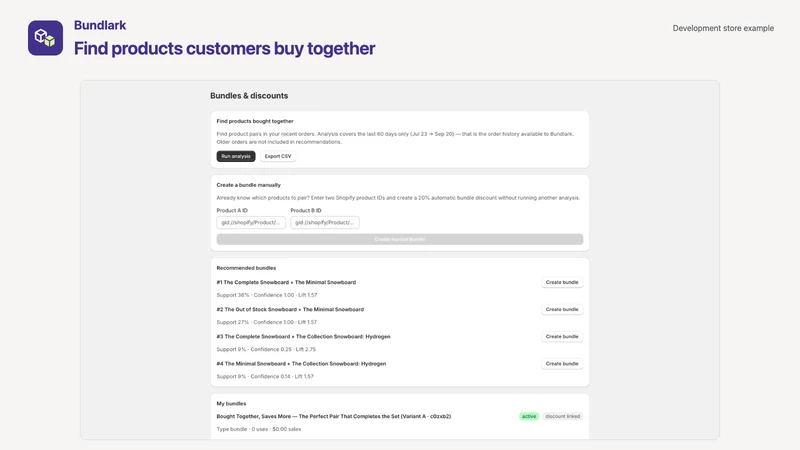 Bundlark Bundles & Discounts