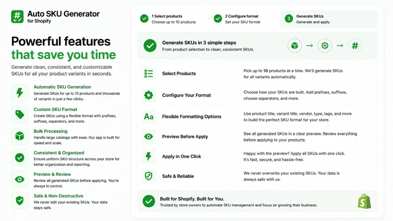 Auto SKU Generator