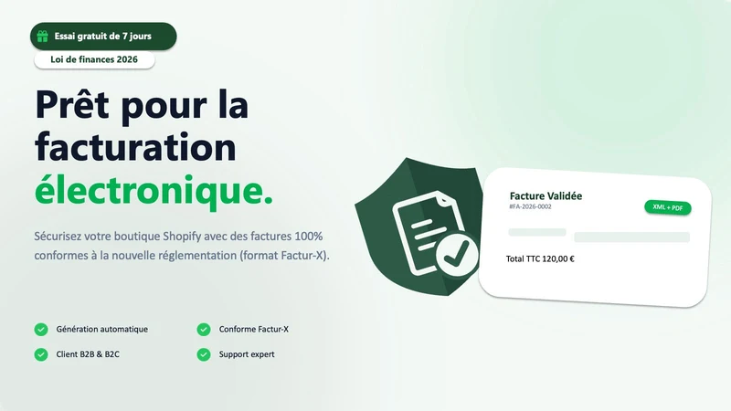E‑Facture Factur‑X