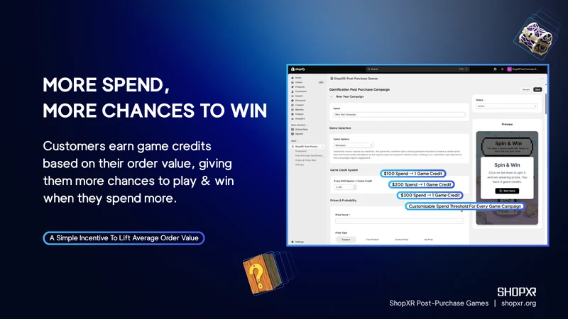 ShopXR: Post‑Purchase Games