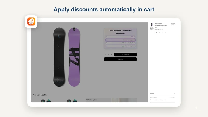 SellApp: Bulk Discounts