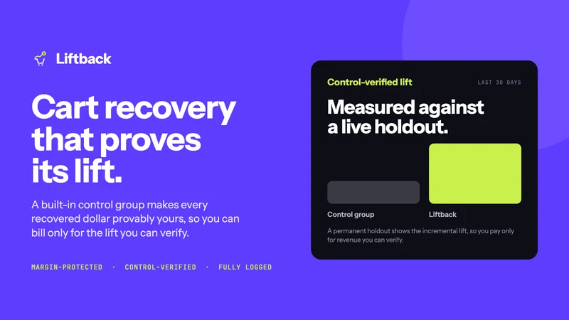 Liftback: AI Cart Recovery