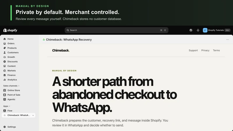 Chimeback: WhatsApp Recovery