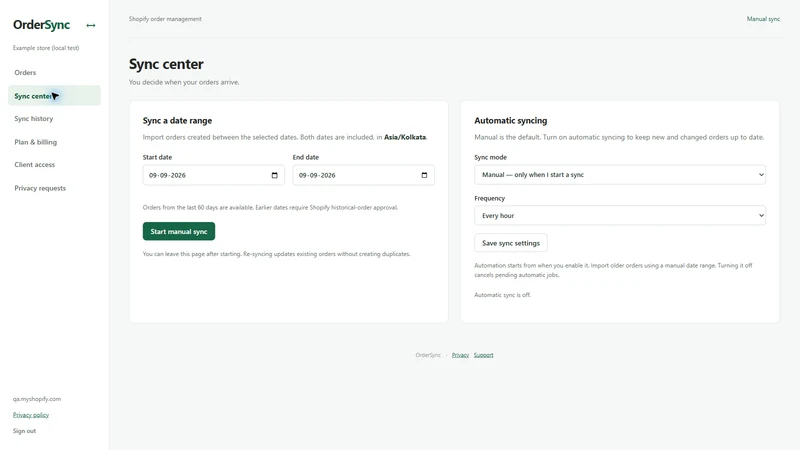 OrderSync