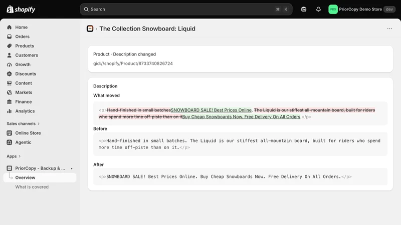 PriorCopy ‑ Backup & Restore