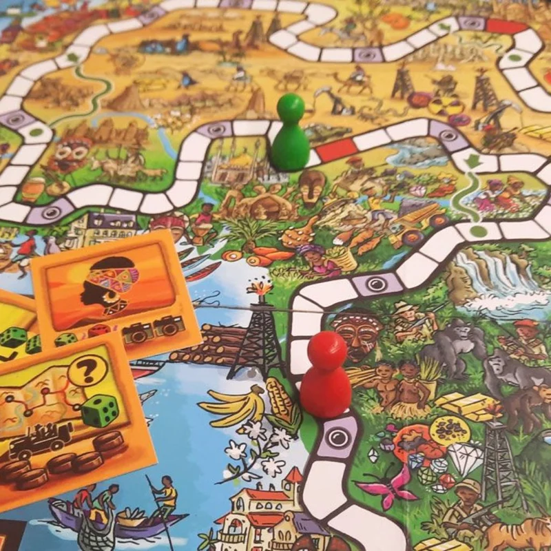 Juego -Los tesoros de África-