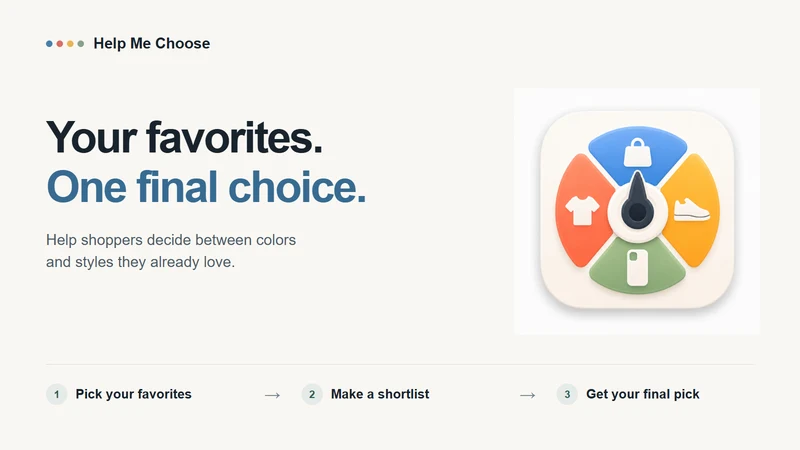 Juyan: Help Me Choose