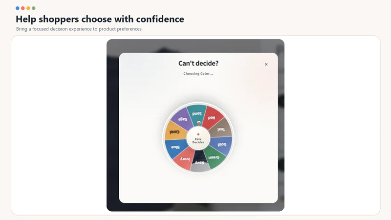 Juyan: Help Me Choose
