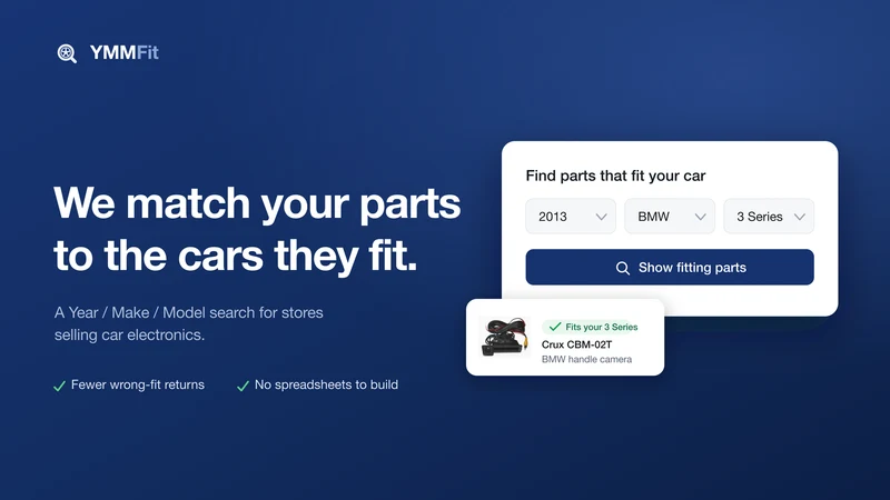 YMMFit ‑ Car Fitment Finder