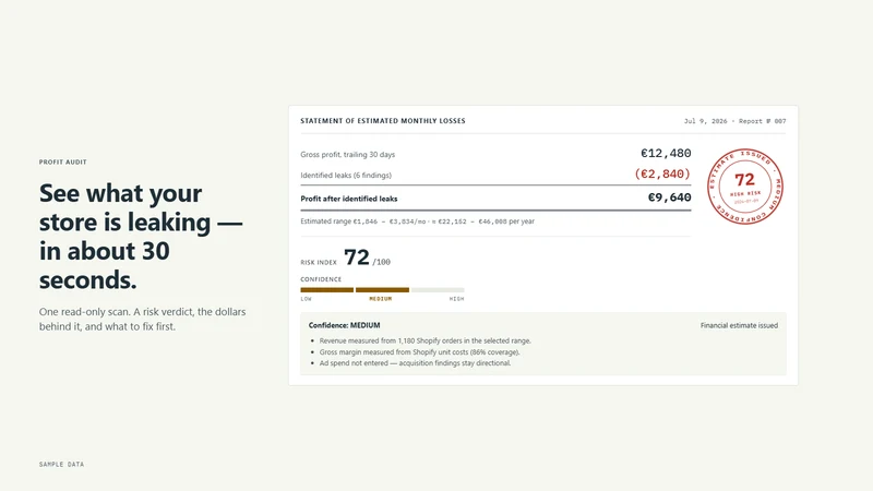 Auditink: Profit Leak Scanner