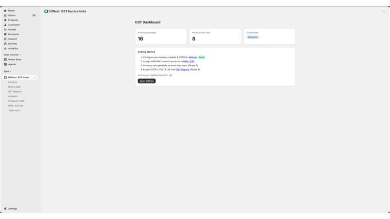 BillNest: GST Invoice India