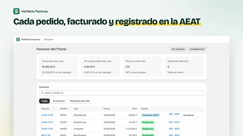 Verifactu Facturas